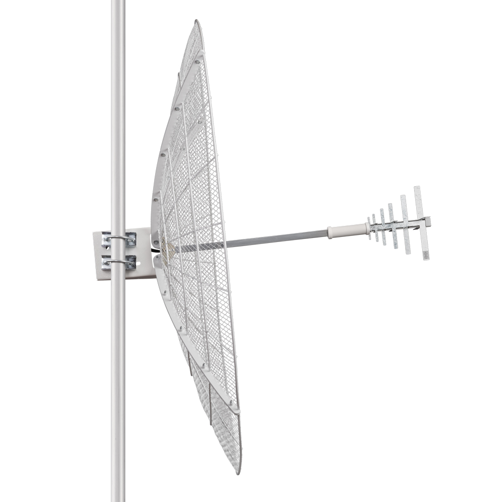 KNA27-800/2700P - параболическая MIMO антенна 27 дБ, сборная