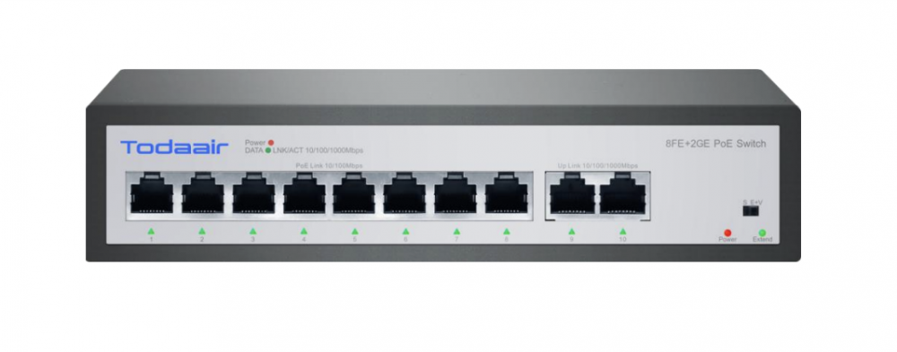 Коммутатор Todaair POE28-RX8FP2G