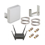 Комплект KRK-11MIMO cat.12 Комплект 3G/4G интернет для дачи, загородного дома, офиса