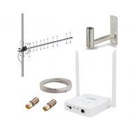 KRK-16SISO-TD2 cat.4 Комплект 3G/4G интернет для дачи, загородного дома, офиса