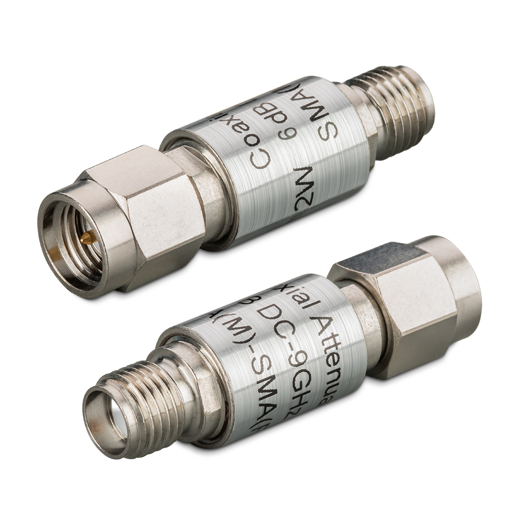 Аттенюатор 6 дБ SMA-50-6-2 (0-9 ГГц) TWASL-2-9-6