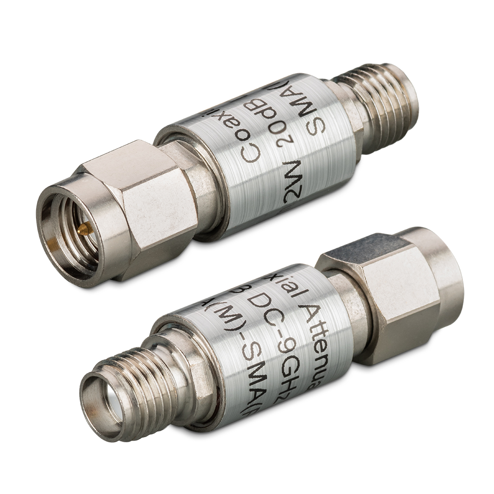 Аттенюатор 20 дБ SMA50-20-2 (0-9 ГГц) TWASL-2-9-20