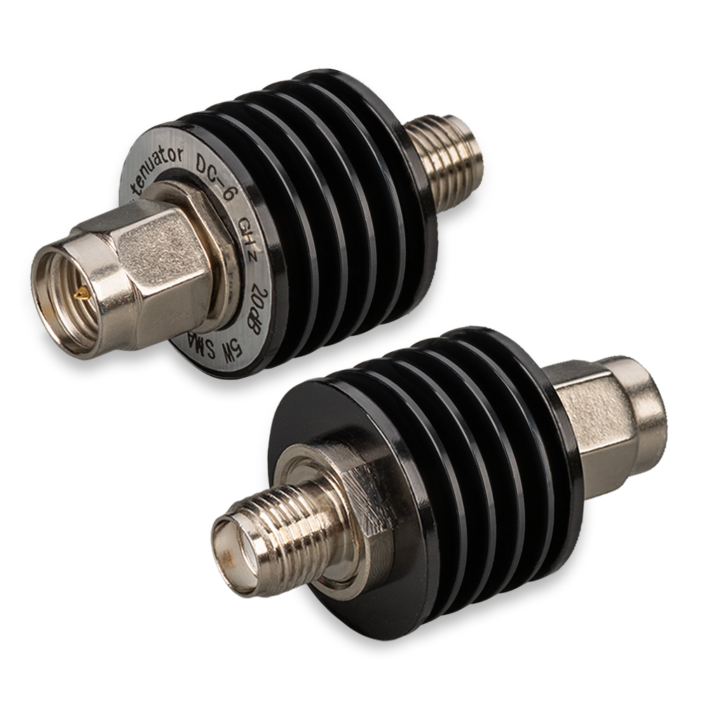 Аттенюатор 20 дБ SMA-50-20-5 (0-6 ГГц) TWAS-5-6-20