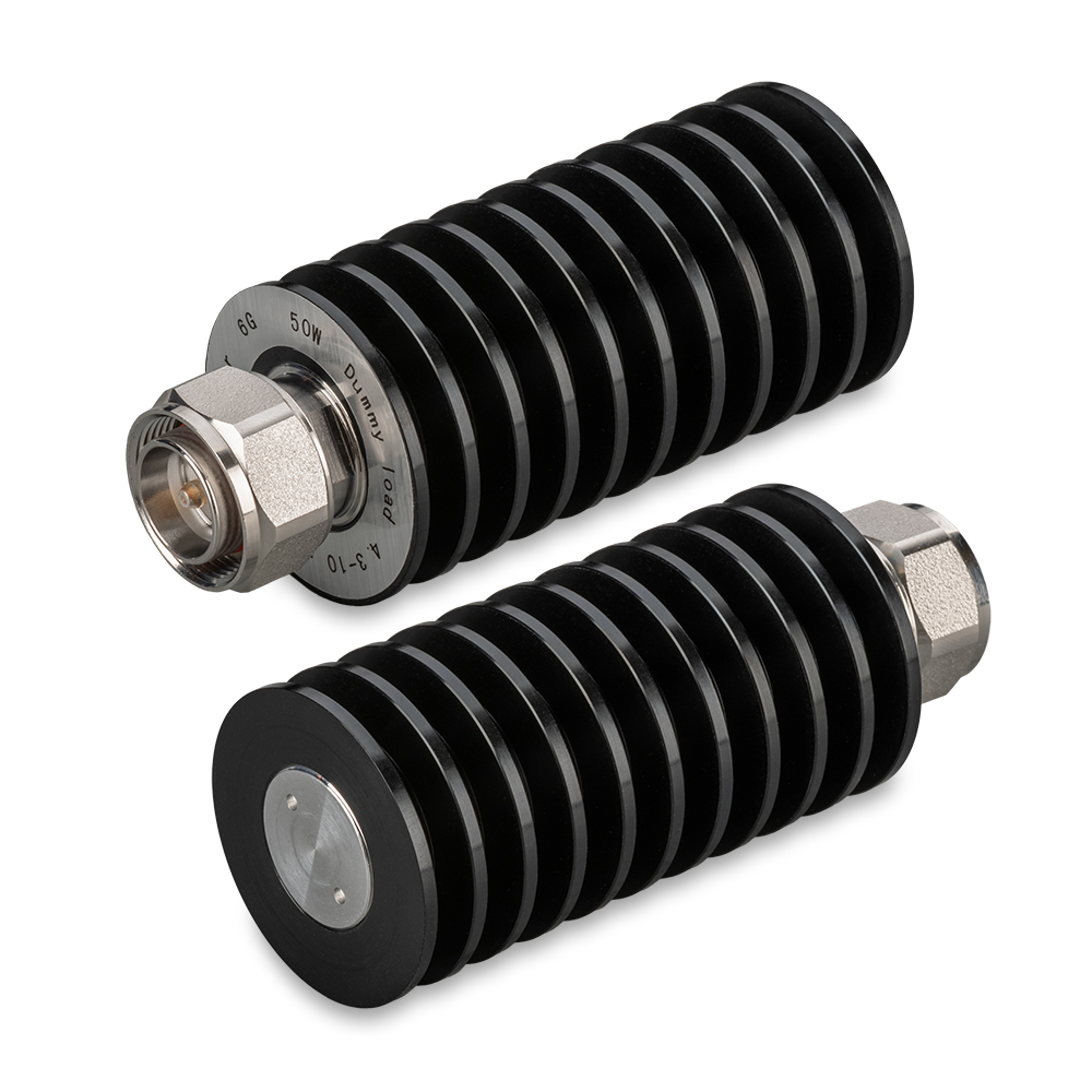 Согласованная нагрузка 4.3-10(male), 50 Ом, до 6 ГГц, до 50 Вт TWTmD-50-6G