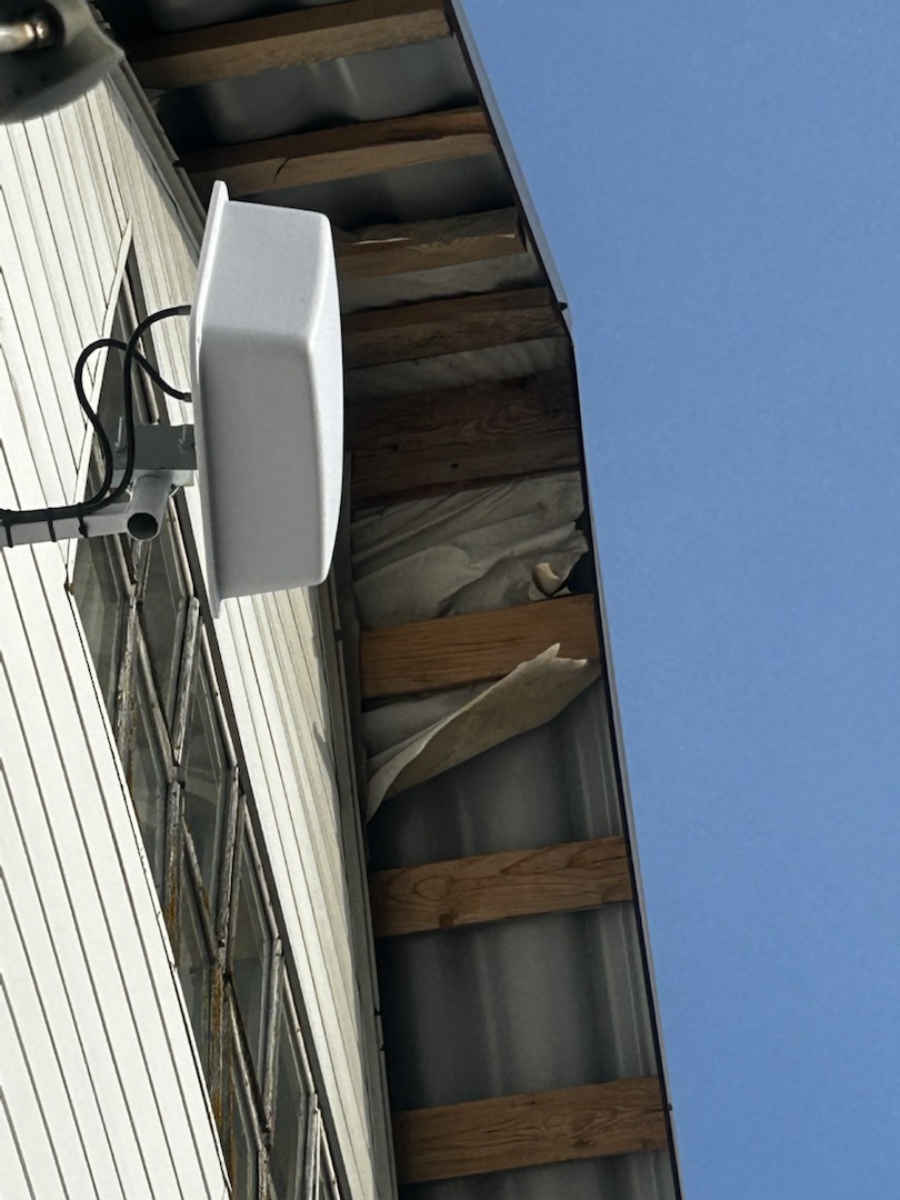 Установка антенны для усиления интернета