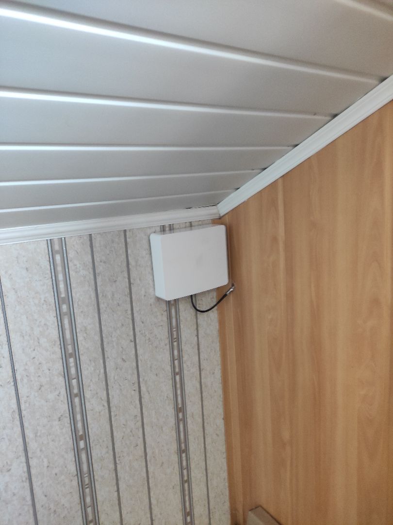 Установка антенны в офисе